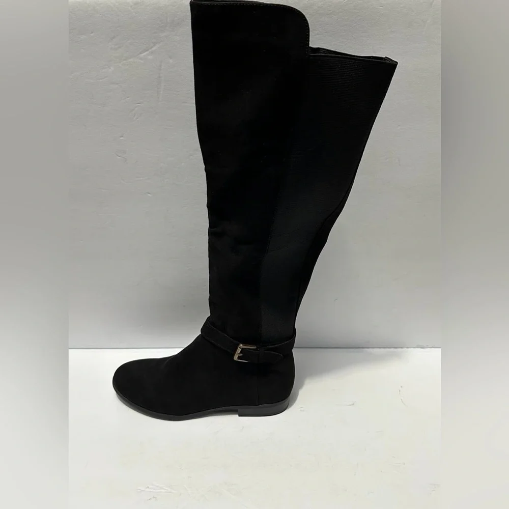 Style & Co Womens Kimmballf : Knee-High Boots - BLACK Size multiple - Picture 2 of 8